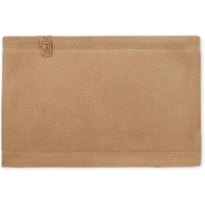 JAN & JUL Fleece Neck Warmer, Winter Neck Gaiter for Kids and Toddlers(Soft Brown)