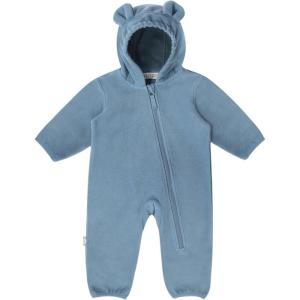 JAN & JUL Full Zip Up Fleece Onesie for Babies and Toddlers(Stormy Blue)