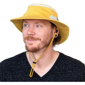 JAN & JUL Jasper Hat | 50+ UPF Outdoor Hat with Mesh Panels(Foldable Jasper Hat: Yellow)