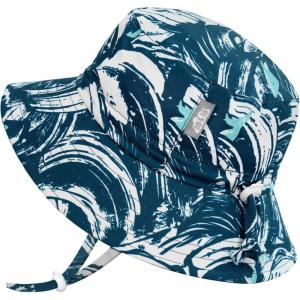 JAN & JUL Quick Dry Sun-Hat with Neck Flap for Swimming Boys’ Beach Hat(Wave Rider)