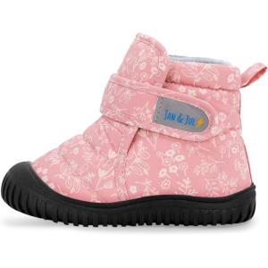 JAN & JUL Toasty-Dry Water-Resistant Winter Boots for Toddlers(Prairie Flowers)