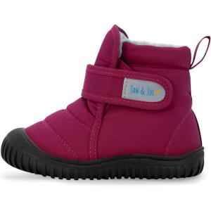 JAN & JUL Toasty-Dry Water-Resistant Winter Boots for Toddlers(Toasty-dry: Wildberry)