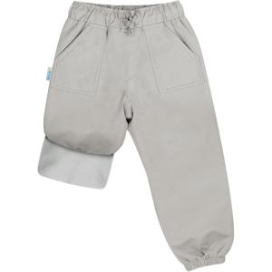 JAN & JUL Waterproof Fleece Lined Snow and Rain Pants for Toddlers and Kids(Cozy-dry: Greystone)