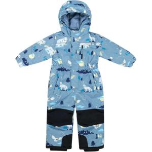 JAN & JUL Waterproof Insulated Snow Suit for Toddlers and Kids(Toasty-dry Snow Suit: Wolf and Bear)