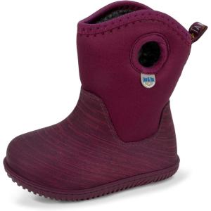 JAN & JUL Waterproof Insulated Winter Boots for Toddlers and Kids(Wildberry Birch)