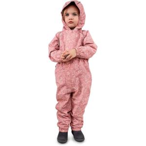 JAN & JUL Waterproof Rain Suit, Windproof Coveralls for Toddlers and Kids(Thin-liner: Prairie Flowers)