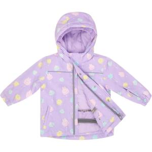 JAN & JUL Waterproof Ski Jacket, Insulated Snow Coat for Toddlers(Macarons)