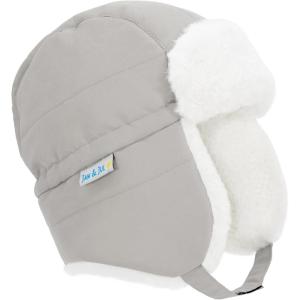 JAN & JUL Waterproof Winter Hat for Babies and Kids(Greystone – No Toggle)