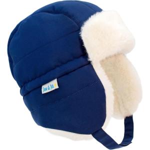 JAN & JUL Waterproof Winter Hat for Babies and Kids(Nebula Blue – No Toggle)