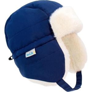 JAN & JUL Waterproof Winter Hat for Babies and Kids(Nebula Blue)