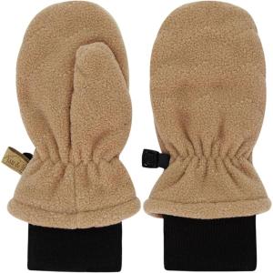 JAN & JUL Winter Fleece Mittens for Baby and Toddler(Soft Brown)