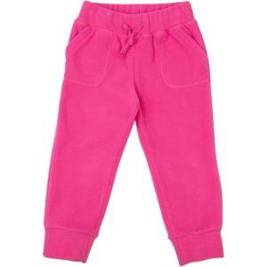 JAN & JUL Winter Fleece Pants for Toddlers and Kids(Hot Pink)