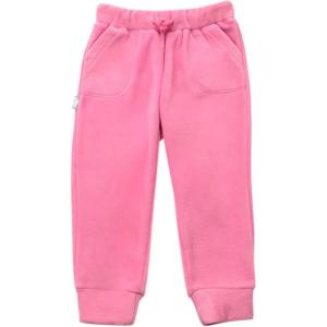 JAN & JUL Winter Fleece Pants for Toddlers and Kids(Watermelon Pink)