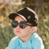 JAN & JUL Baby Toddler Kids’ Flexible UV-400 Polarized Sun-glasses with Strap for Girls Boys(Black Bear)