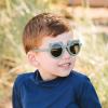 JAN & JUL Baby Toddler Kids’ Flexible UV-400 Polarized Sun-glasses with Strap for Girls Boys(Crocodile Green Bear)
