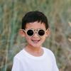 JAN & JUL Baby Toddler Kids’ Flexible UV-400 Polarized Sun-glasses with Strap for Girls Boys(Olive Khaki Bear)