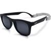 JAN & JUL Baby Toddler Kids’ Flexible UV-400 Polarized Sun-glasses with Strap for Girls Boys(Black)