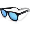 JAN & JUL Baby Toddler Kids’ Flexible UV-400 Polarized Sun-glasses with Strap for Girls Boys(Black Aurora)