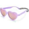 JAN & JUL Baby Toddler Kids’ Flexible UV-400 Polarized Sun-glasses with Strap for Girls Boys(Lavender Heart Aurora)