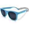 JAN & JUL Baby Toddler Kids’ Flexible UV-400 Polarized Sun-glasses with Strap for Girls Boys(Sky Blue)