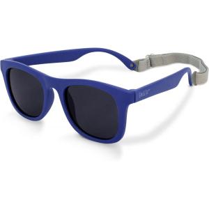 JAN & JUL Baby Toddler Kids’ Flexible UV-400 Polarized Sun-glasses with Strap for Girls Boys(Navy)