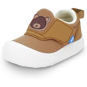 JAN & JUL Easy-On Toddler Shoes(Brown Bear)