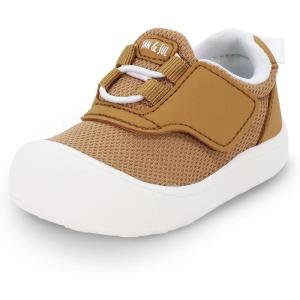 JAN & JUL Easy-On Toddler Shoes(Soft Brown)