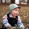 JAN & JUL Sun Soft Baby Cap | Cotton Neck Flap Hat for Littles(Juniper Green)