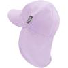JAN & JUL Sun Soft Baby Cap | Cotton Neck Flap Hat for Littles(Lavender)