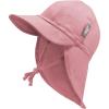 JAN & JUL Sun Soft Baby Cap | Cotton Neck Flap Hat for Littles(Dusty Rose)