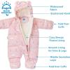 JAN & JUL Waterproof Insulated Puffy Suit for Babies and Toddlers(Oat)