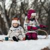 JAN & JUL Waterproof Insulated Puffy Suit for Babies and Toddlers(Polar Pals)