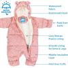 JAN & JUL Waterproof Insulated Puffy Suit for Babies and Toddlers(Prairie Flower)