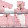 JAN & JUL Waterproof Insulated Puffy Suit for Babies and Toddlers(Prairie Flower)