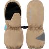 JAN & JUL Waterproof Rain Mittens for Babies and Toddlers(Soft Brown)