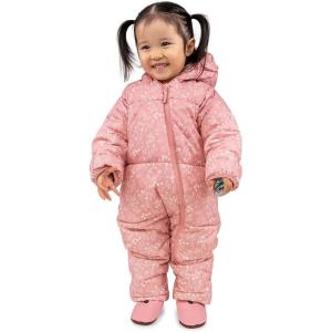 JAN & JUL Waterproof Insulated Puffy Suit for Babies and Toddlers(Prairie Flower)