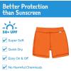 JAN & JUL Swim Trunks for Toddlers and Kids(Tangerine)