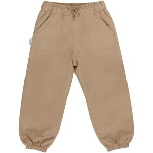 JAN & JUL Waterproof Rain Pants for Toddlers and Kids(Puddle-dry: Soft Brown)