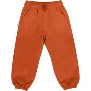 JAN & JUL Waterproof Rain Pants for Toddlers and Kids(Puddle-dry: Terracotta)