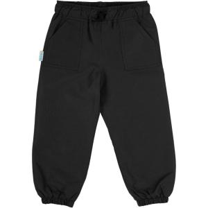 JAN & JUL Waterproof Rain Pants for Toddlers and Kids(Single Layer: Black)