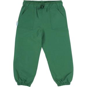 JAN & JUL Waterproof Rain Pants for Toddlers and Kids(Single Layer: Fern Green)