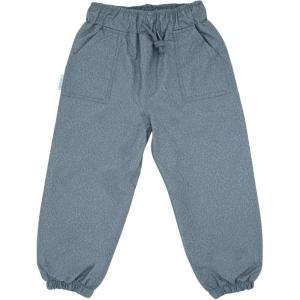 JAN & JUL Waterproof Rain Pants for Toddlers and Kids(Single Layer: Heather Grey)