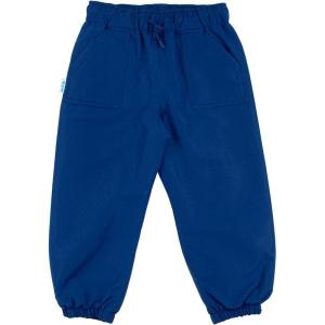JAN & JUL Waterproof Rain Pants for Toddlers and Kids(Single Layer: Nebula Blue)
