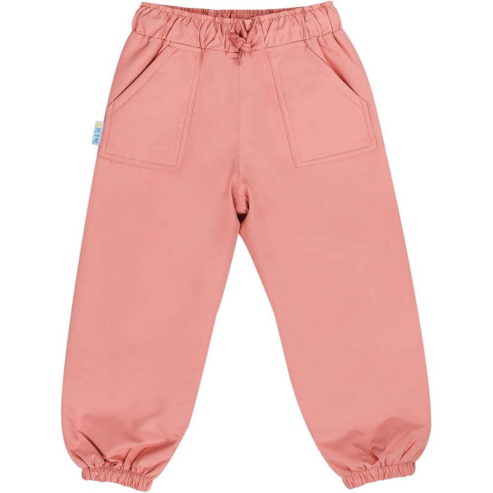 imageJAN ampamp JUL Waterproof Rain Pants for GirlsSingle Layer Dusty Apricot