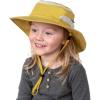 JAN & JUL Junior Jasper Hat for Kids, 50+ UPF Cotton, Size Adjustable(Yellow)