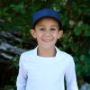 JAN & JUL Aqua-Dry Sunlite Cap for Toddlers and Kids(Navy)