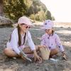 JAN & JUL Aqua-Dry Sunlite Cap for Toddlers and Kids(Pink Ice Cream)