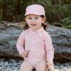 JAN & JUL Aqua-Dry Sunlite Cap for Toddlers and Kids(Pink Prairie)