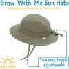 JAN & JUL Quick-Dry Sun-Hat for Toddlers and Kids(Army Green)