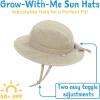 JAN & JUL Quick-Dry Sun-Hat for Toddlers and Kids(Wheat)